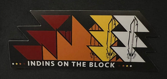 INDINS on the Block Sticker