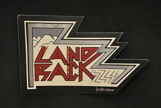 Land Back Sticker